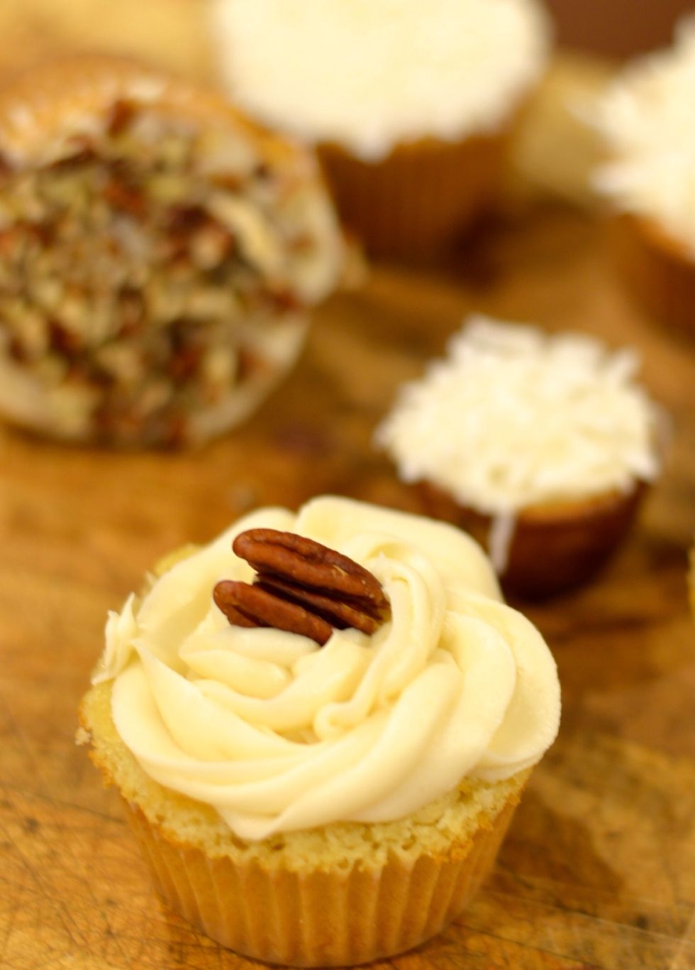 I dipped a few in nuts, and coconut flakes too! :) Good luck guys!!:)