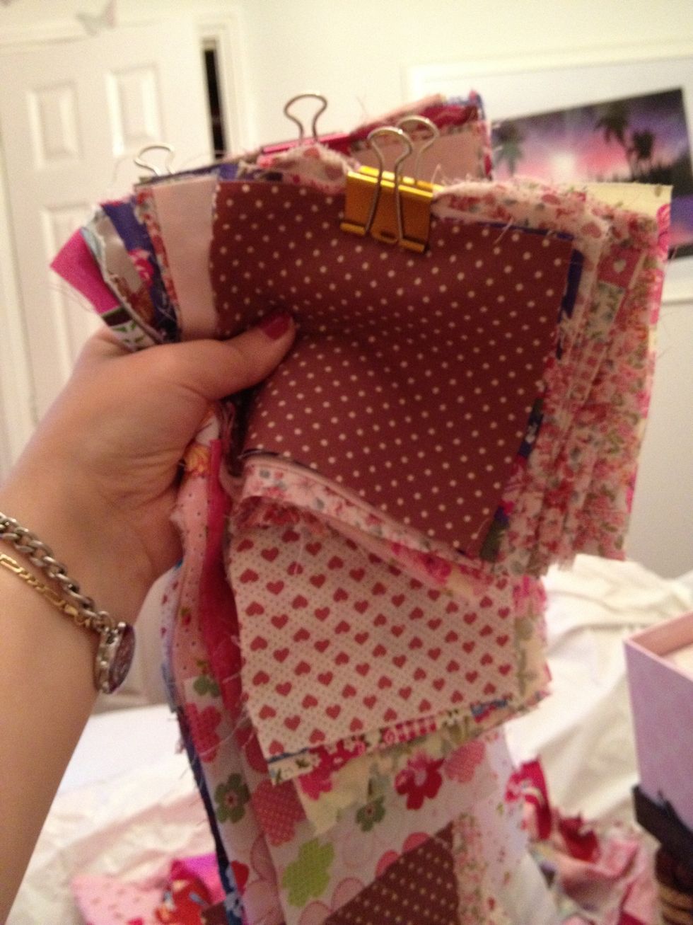 I do this with the strips as well , makes life and crafting so much easier . Happy crafting x