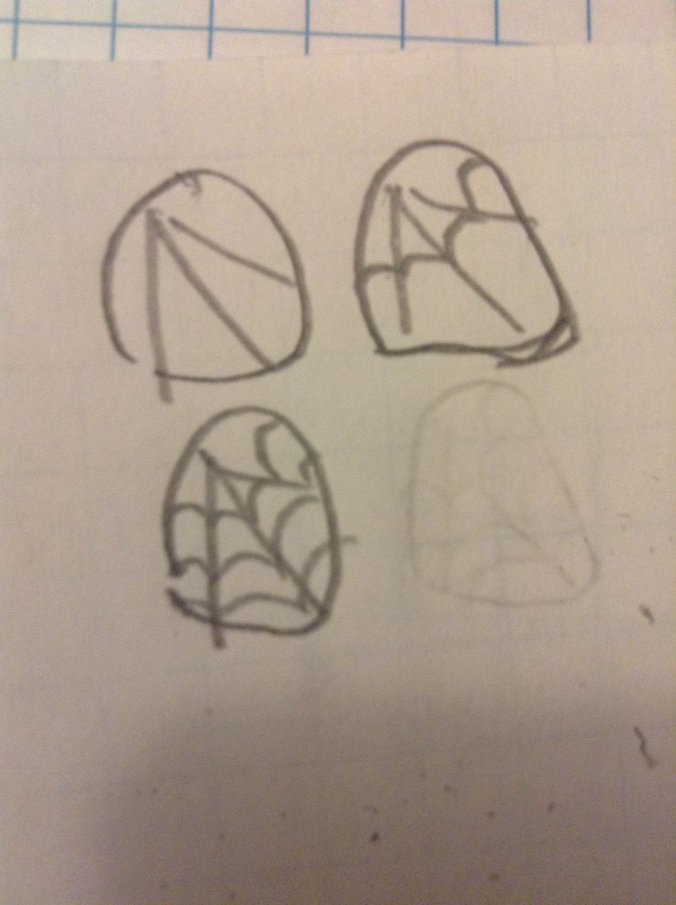 I don't know how to describe how to do it, and my video thing isn't working. Have a doodle. Also cutepolish on YouTube did a Halloween nail art video- and she did spiderwebs.