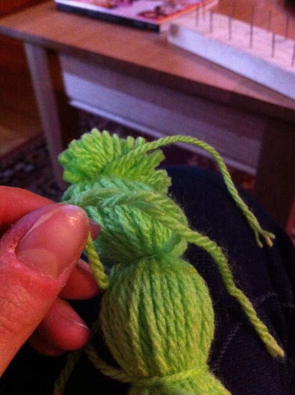 I double knotted them really tightly.