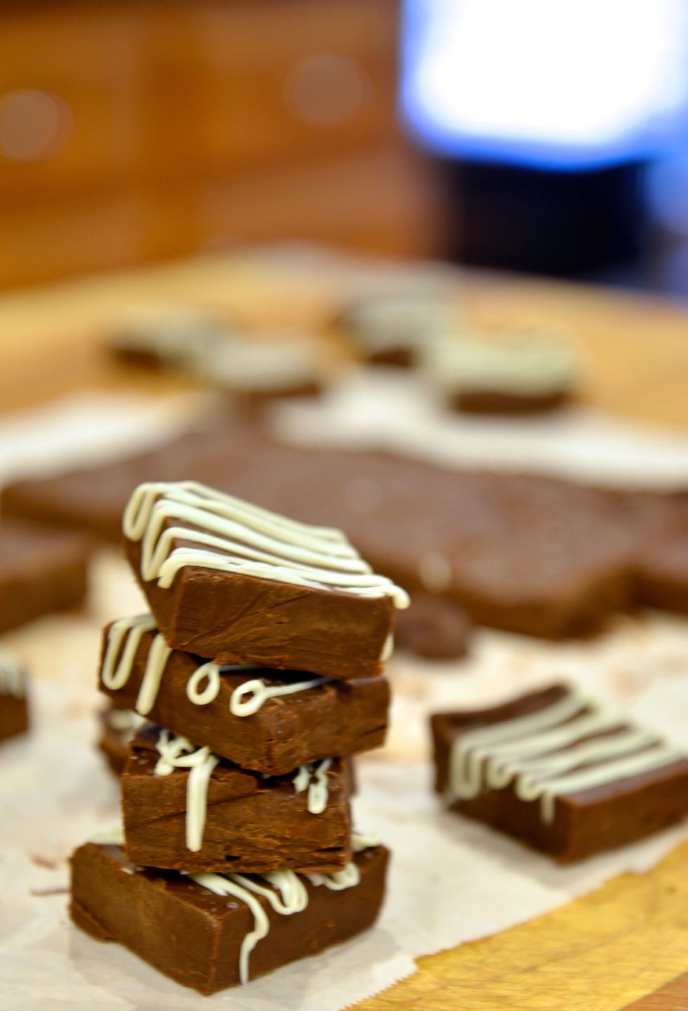 I drizzled mine with white chocolate!