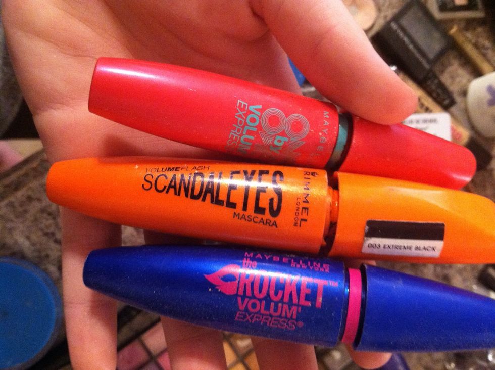 I ended up just applying the pink tube of mascara, but apply whatever mascara combo you use, I normally use this one but I ended up being satisfied with two coats of the pink maybeline tube