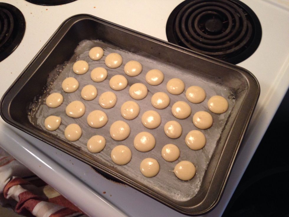 I experimented a little with smaller sizes to find the perfect one for next time :)