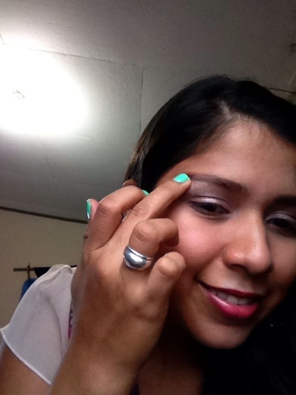 I find it best when applied with your finger.
