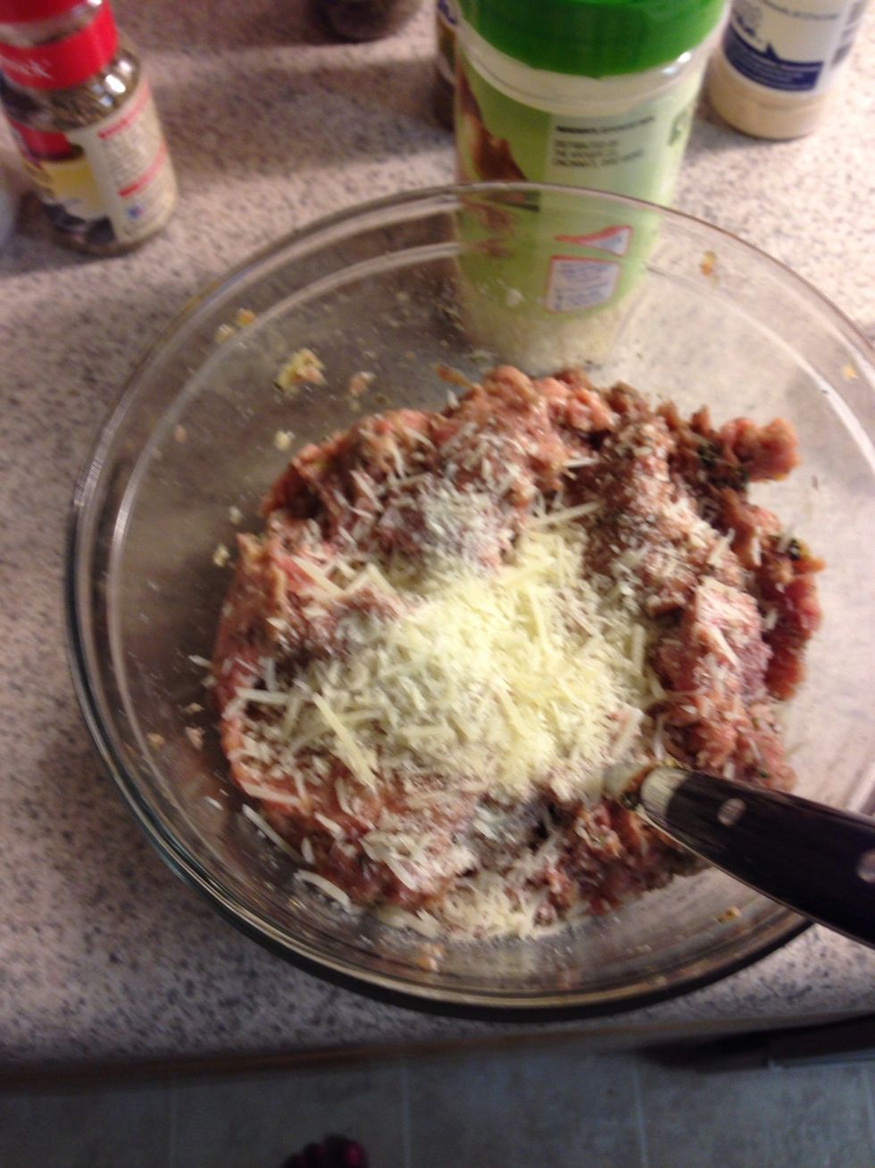 I forgot the Parmesan