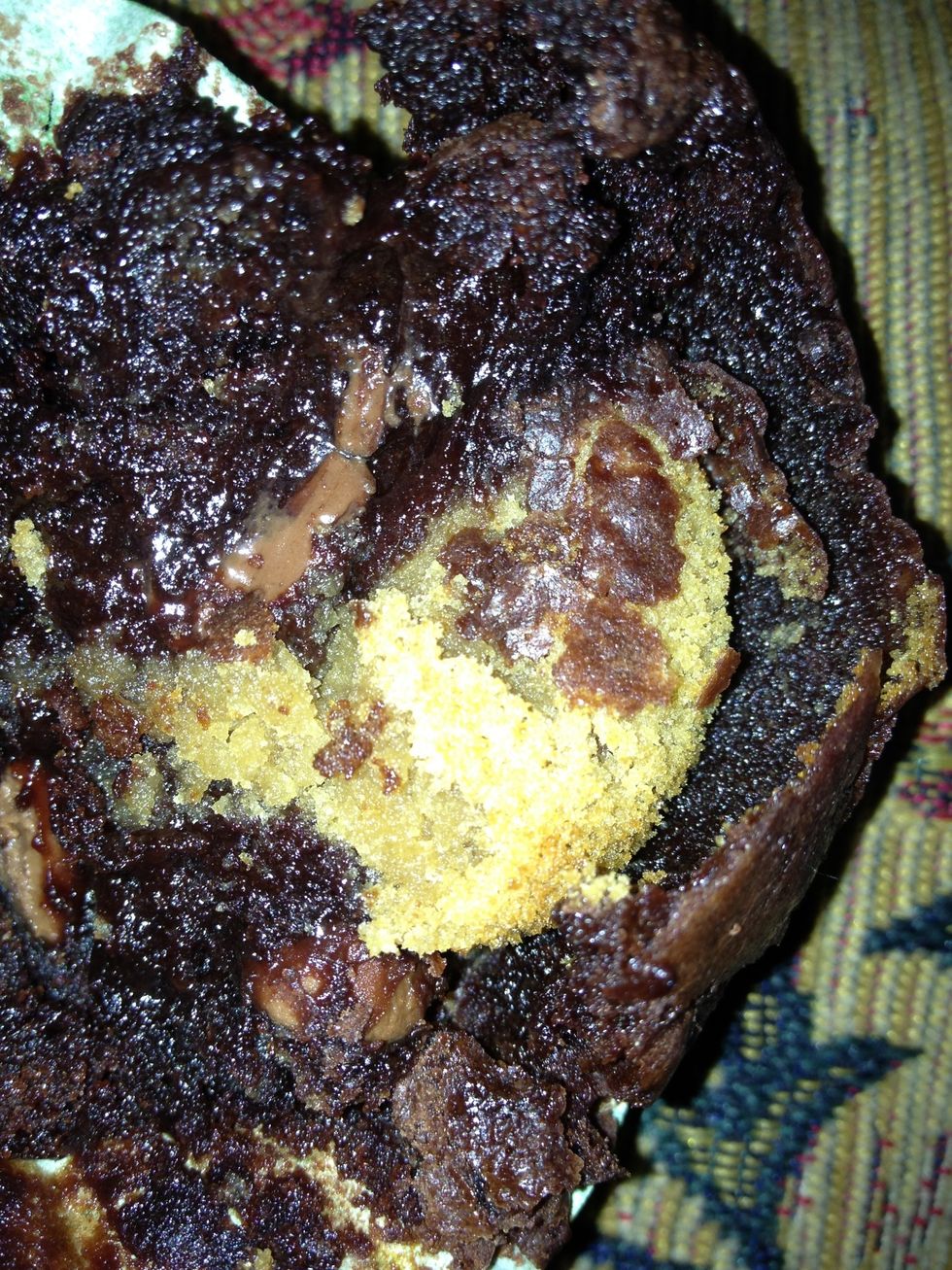 I forgot to take a photo before I started eating it....