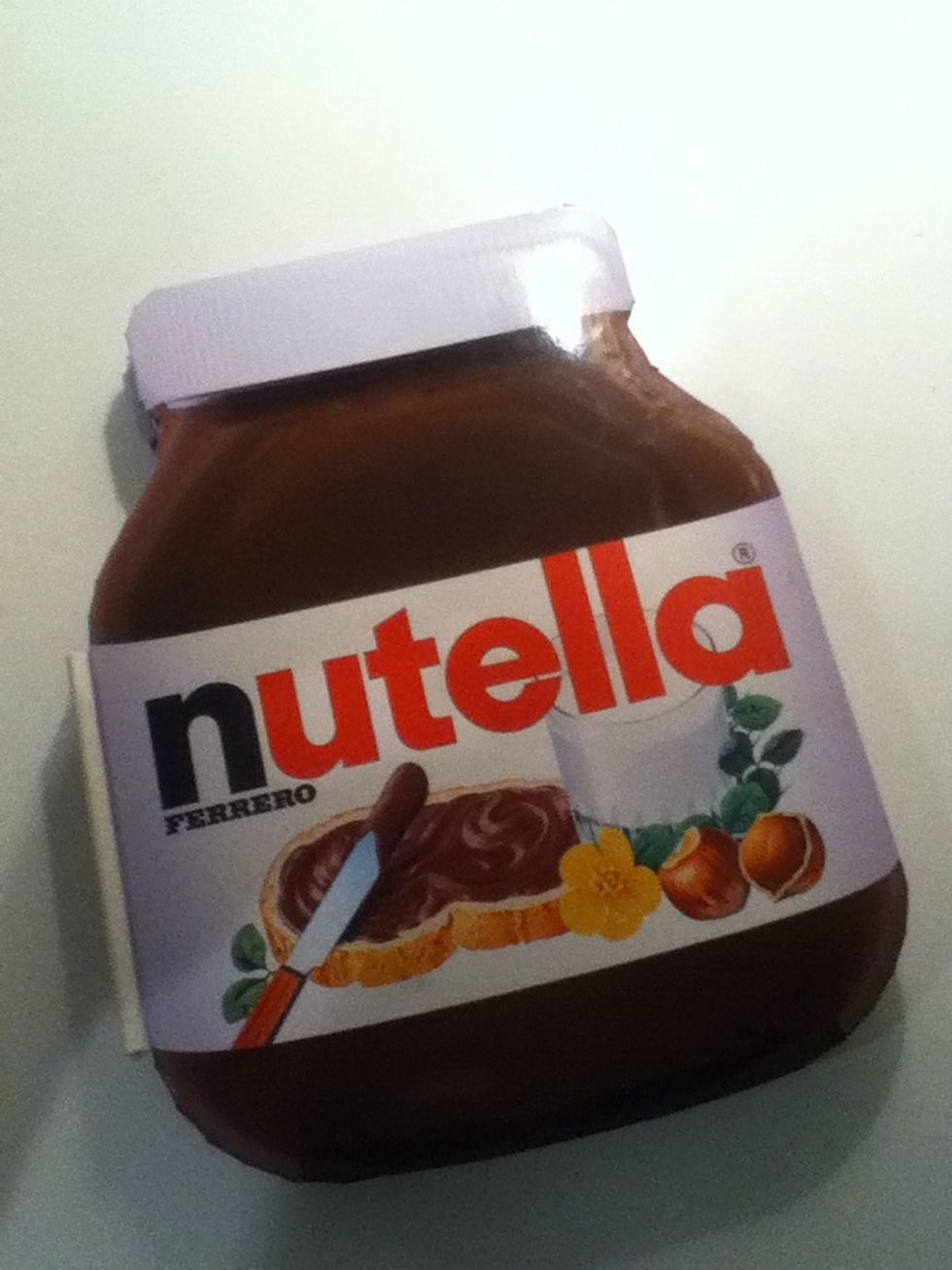 I got the recipe from this Nutella baking book.