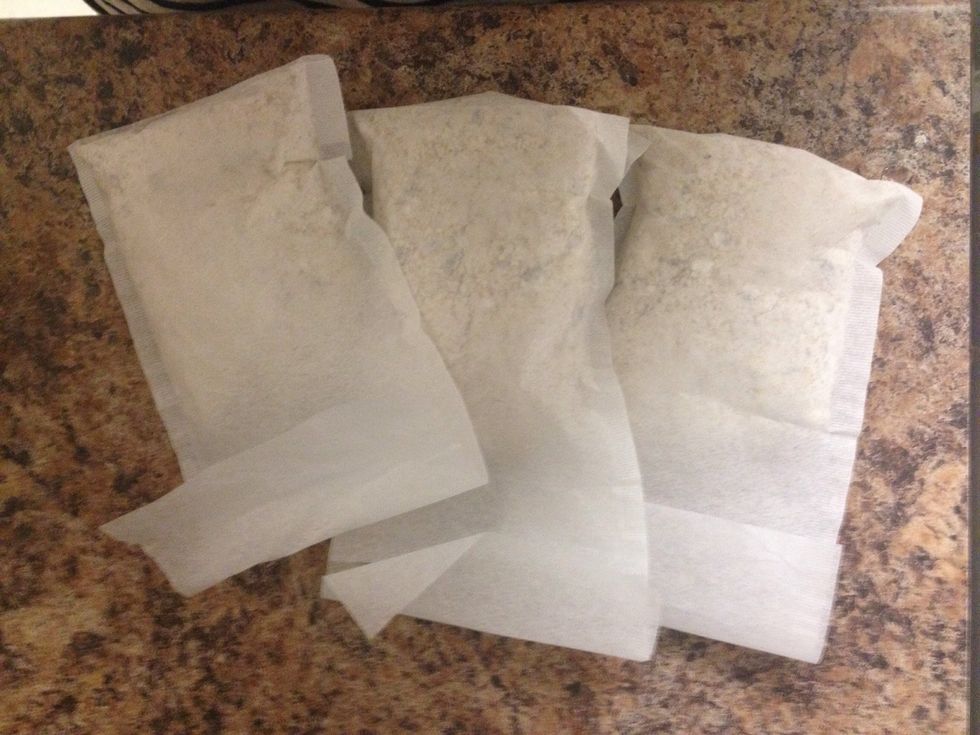 I got them into 3 large bags