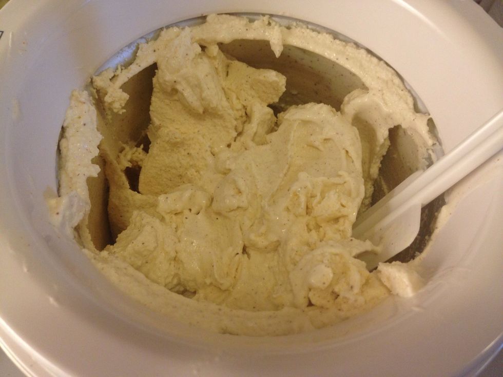 ..I had a look at the texture and could see (and taste) that it was exactly right.