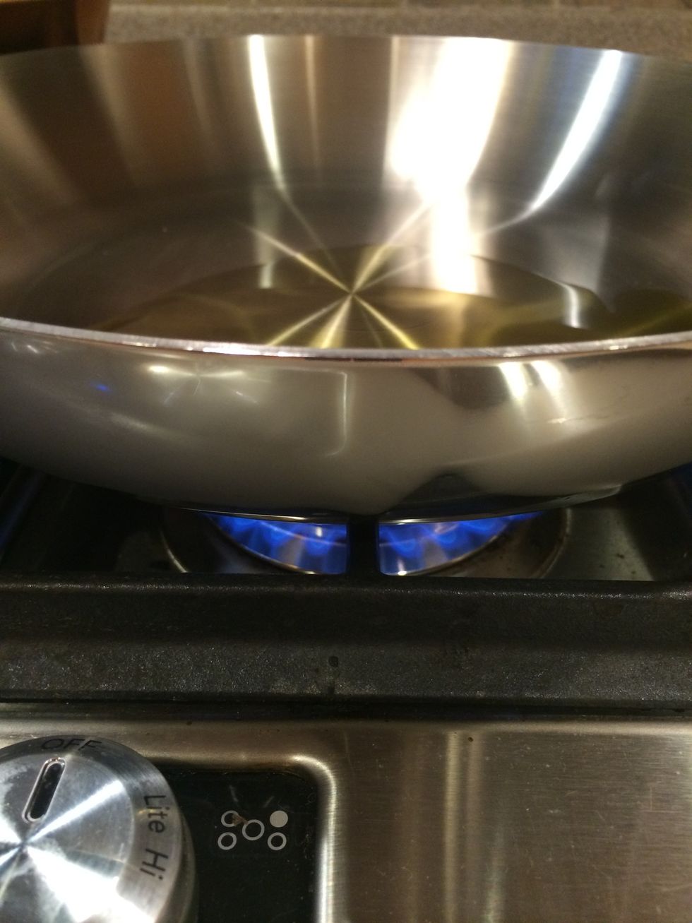 I had the heat at about medium