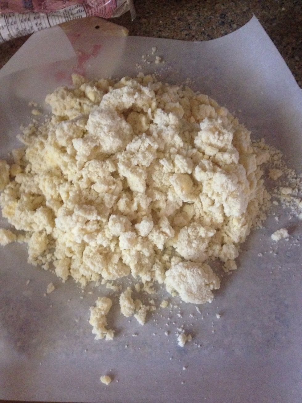 I had to add a lot of water, but do it slowly to achieve a dough ball that isn't too wet but able to stick together.