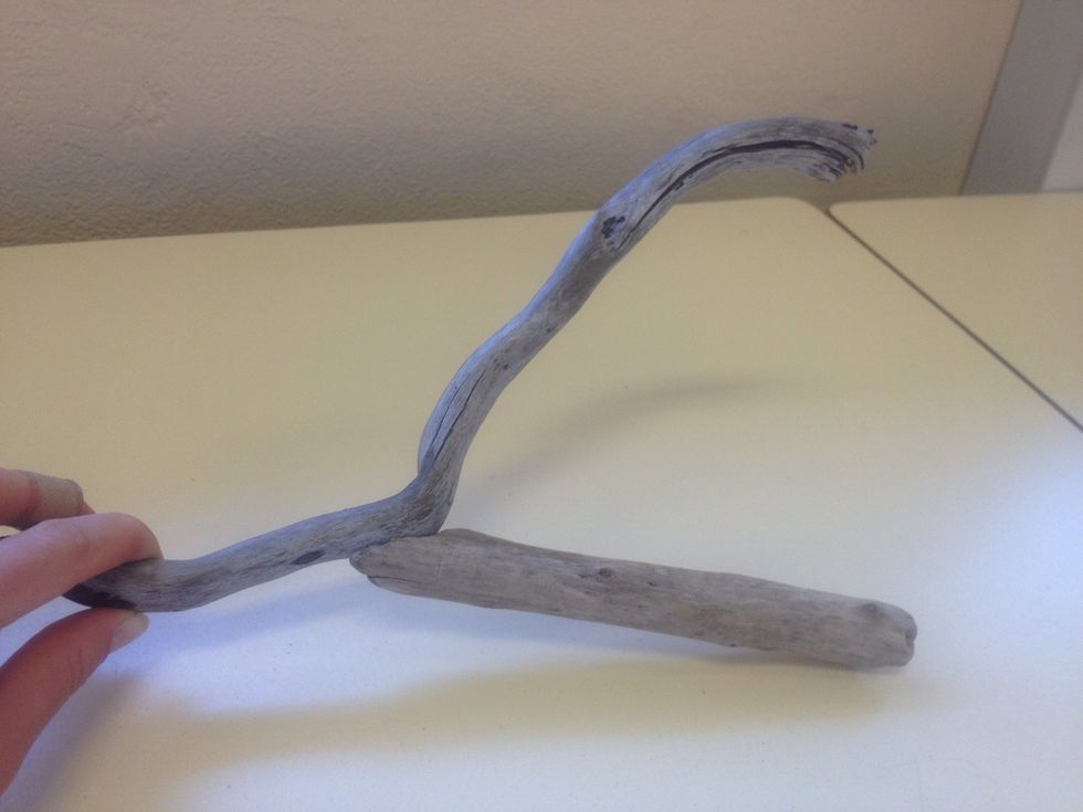 I had to hold it together for a while until it dried but once it had it looked like this.