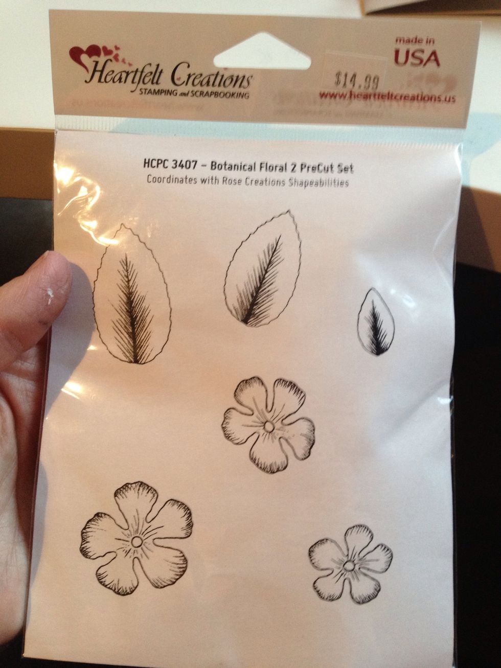 I had tried (unsuccessfuly) to make a card using these stamps before i was determined to be successful this time. Here is the set of stamps that I had not been able to figure out.