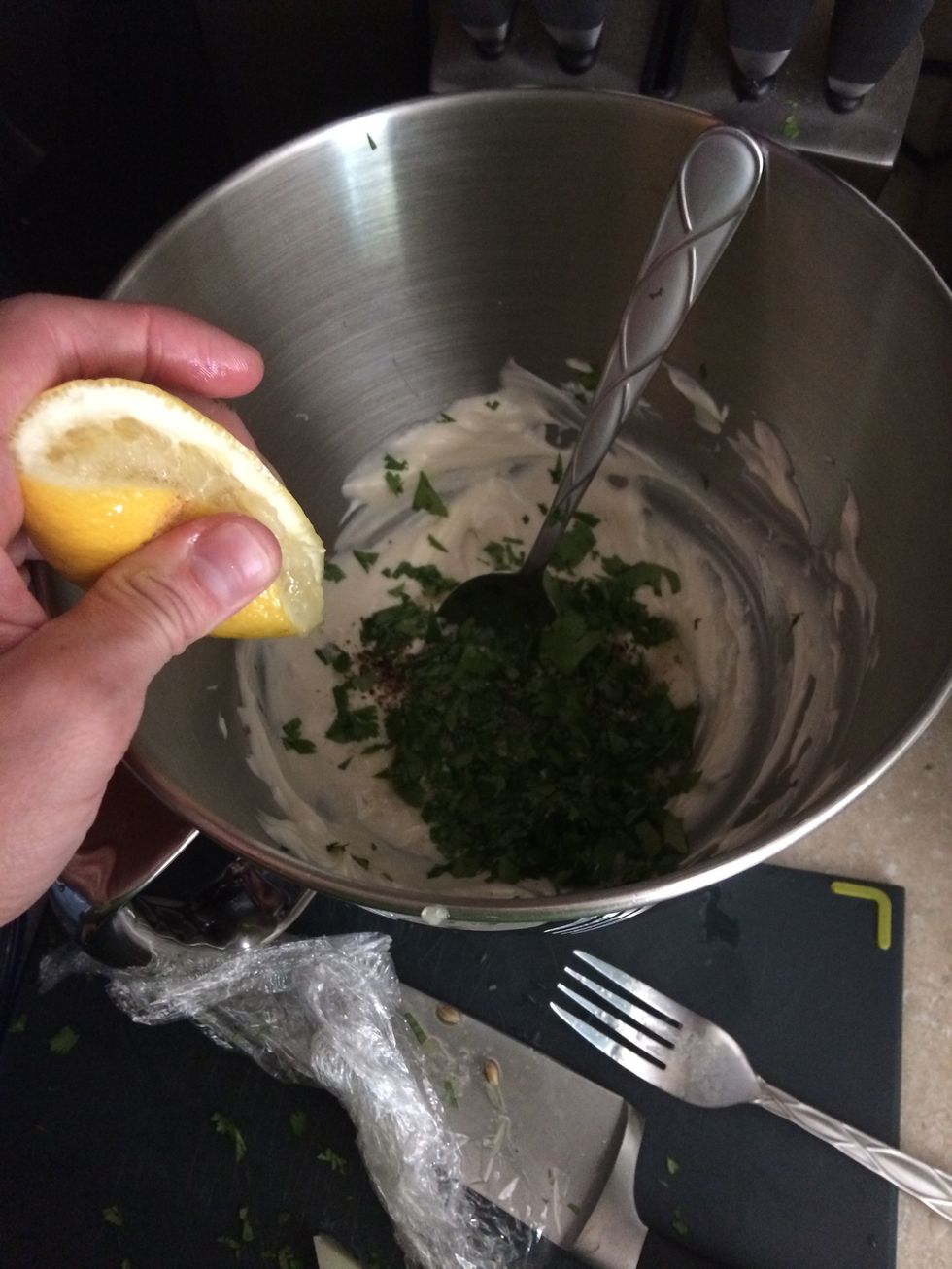I have a lemon here, but I don't recommend it! It was suppose to have lime.