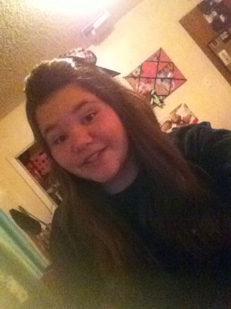 I have done cheer for 8 years\ud83d\ude0a and I am trieng out volleyball for the first one this year.\ud83d\ude1c