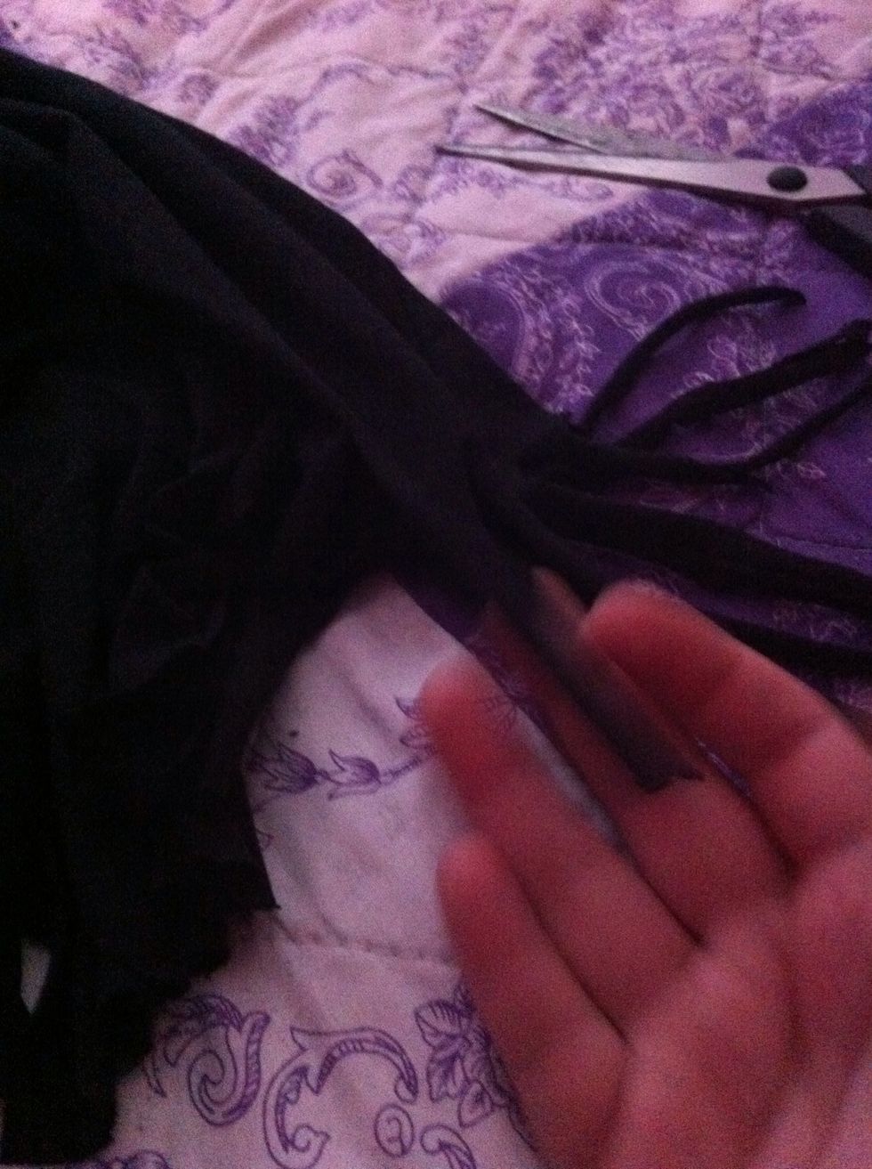 I have made some frays which looked much better!