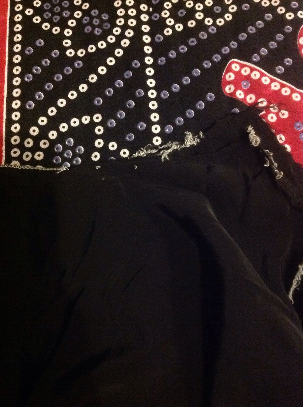 I have opened the fork stitches a little. Upto 5 inches. Basically I ripped the curved stitches and stopped ripping when I reached a straight line of stitches.