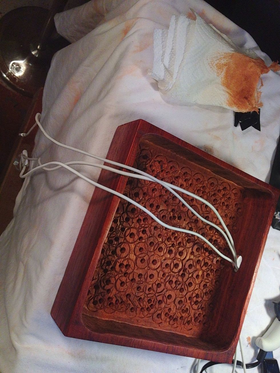 I have run the various cords for a test fit. Make sure they can move smoothly and don't bind.