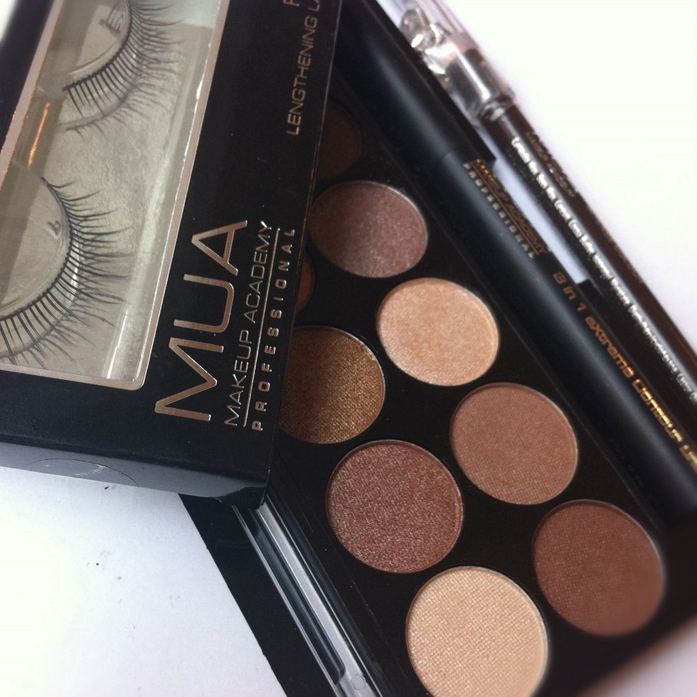 I have used all MUA Cosmetics for an on budget Sexy Smoky Eye look! Each item is under \u00a35!