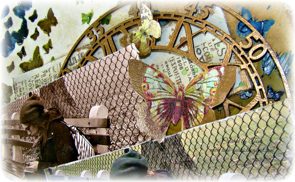 I hope you enjoyed this tutorial and that it gave you some new ideas for those old scrapbook papers we all have lying around.