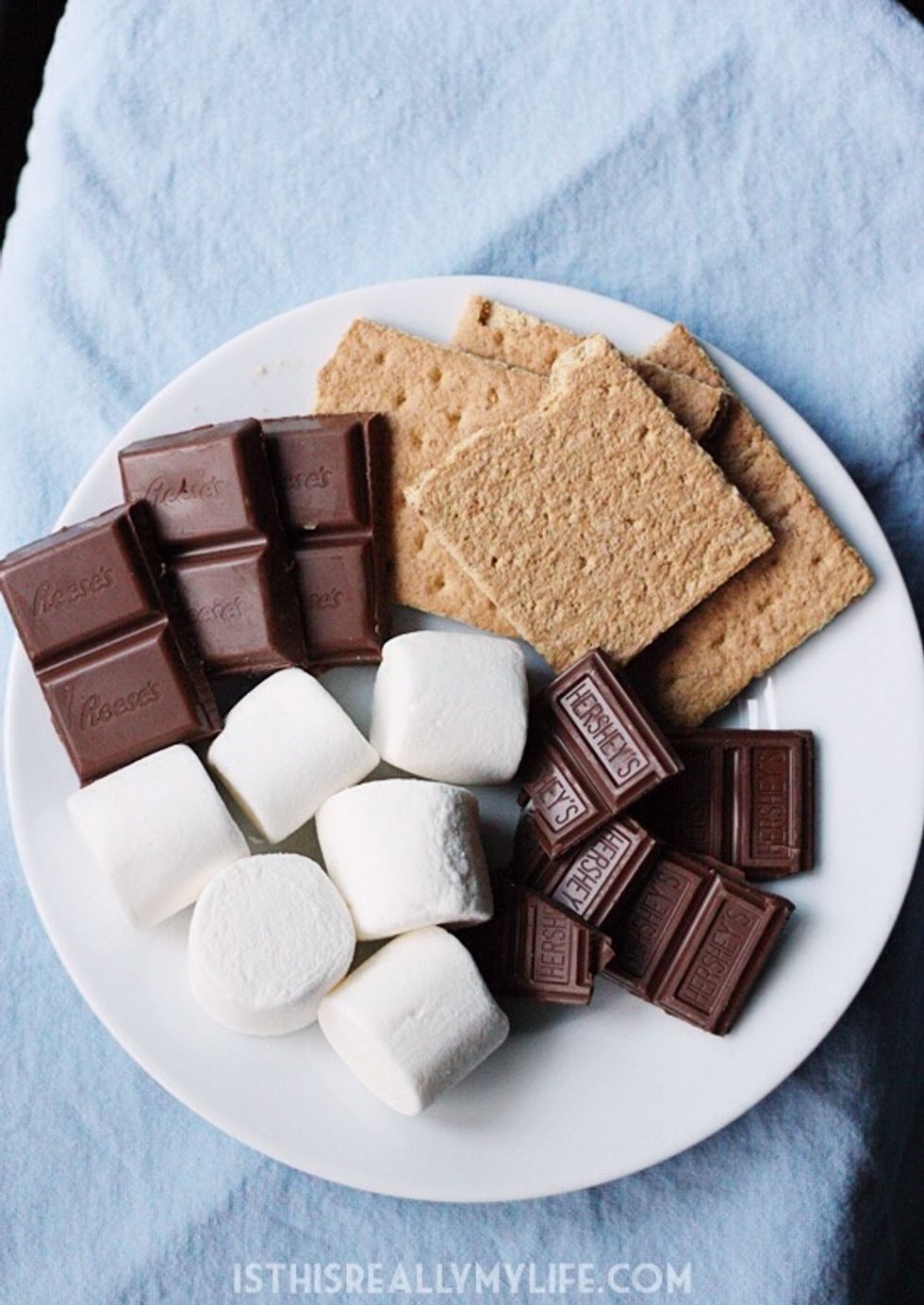 I hope you have a good time now you can eat the smore