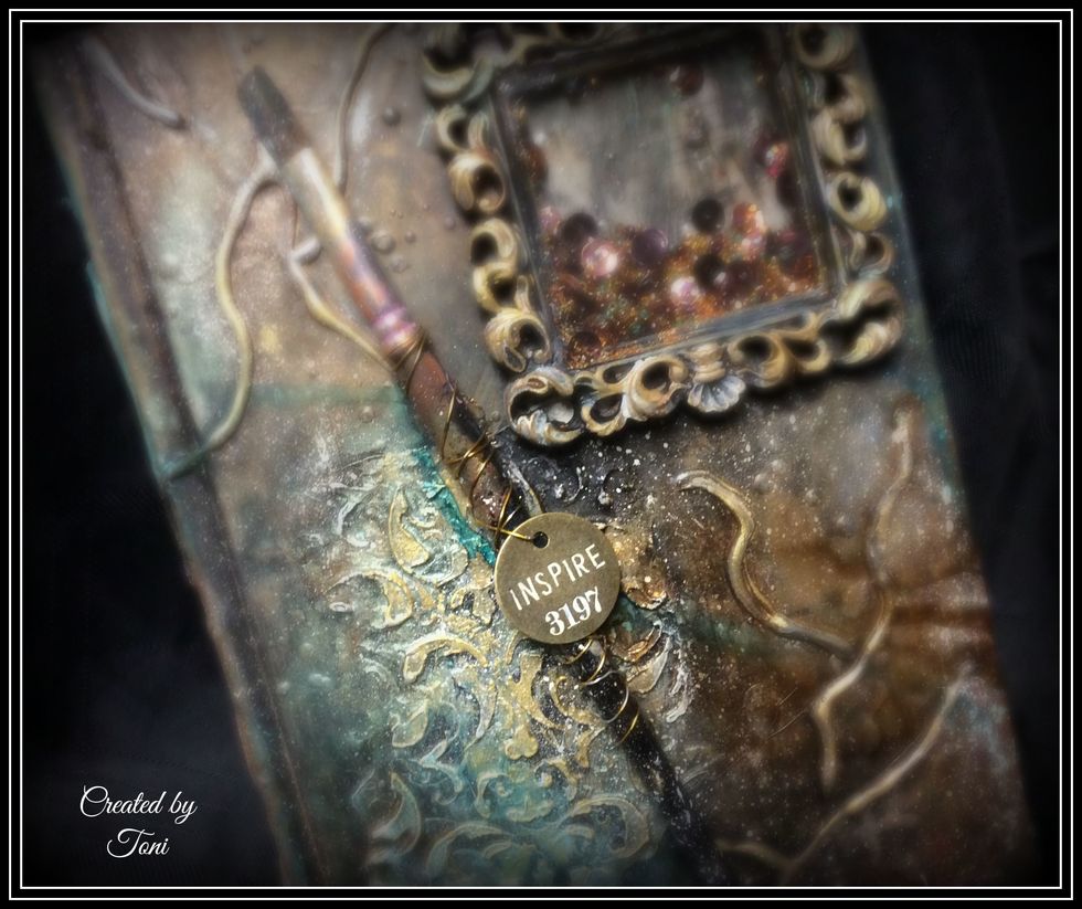 I hope you were inspired with this project. Creatively yours, Toni