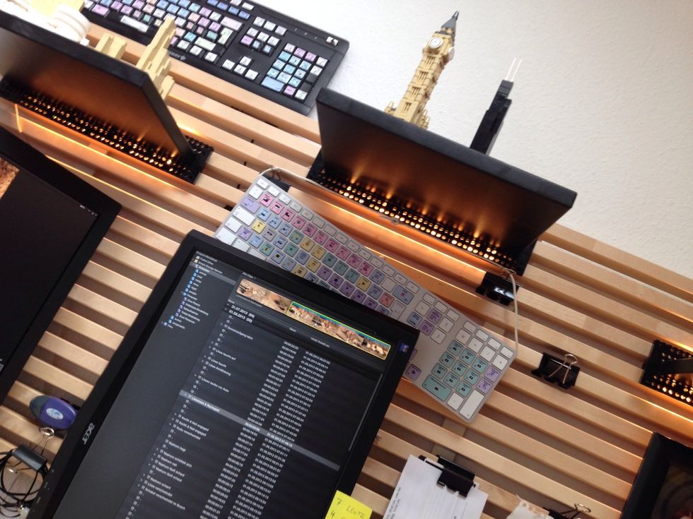 I hung it right above my second monitor, so I can reach for it whenever I need it.