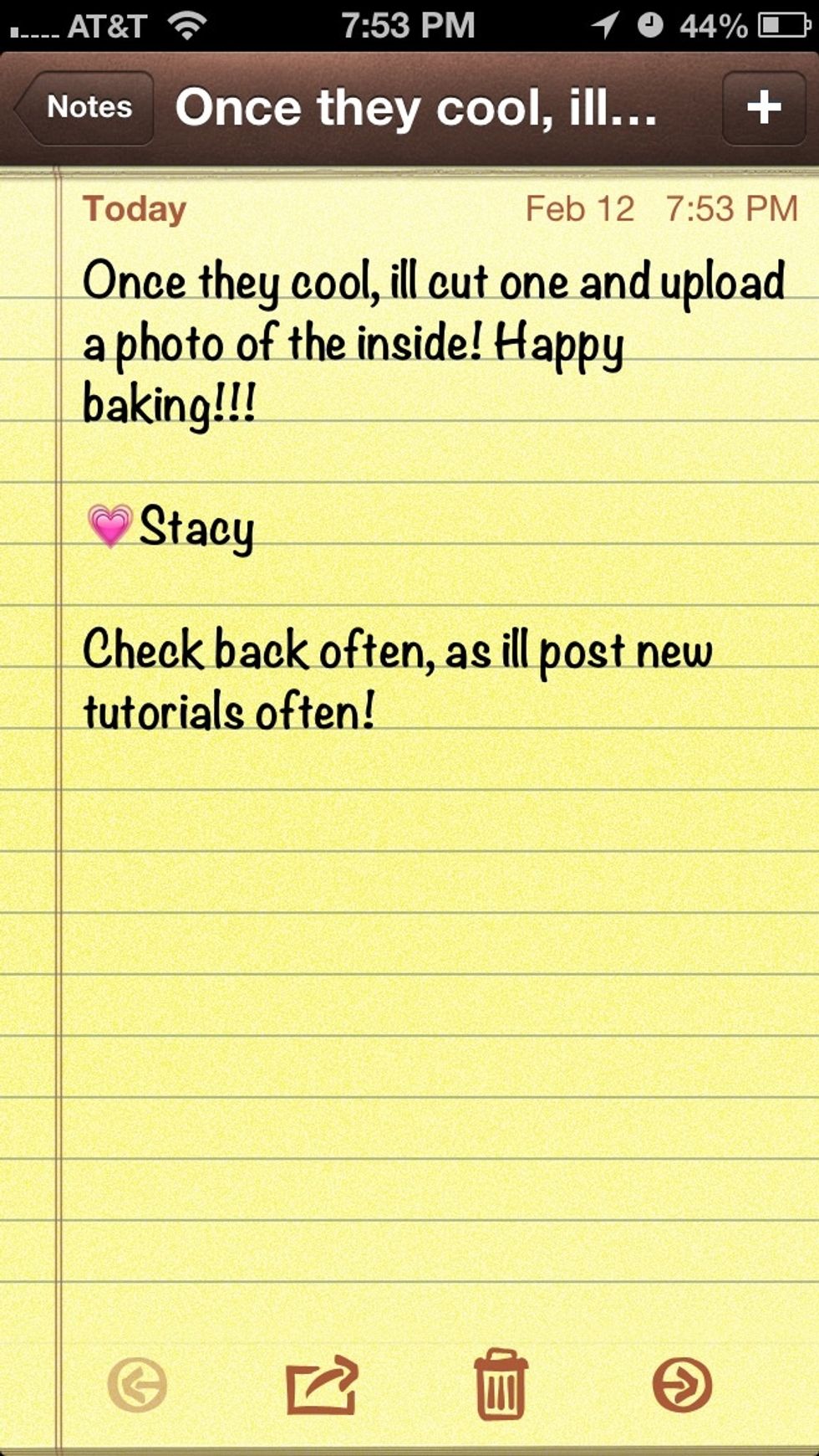 I JUST made these! Ill add a final photo when they're cool enough to handle! Happy baking!!