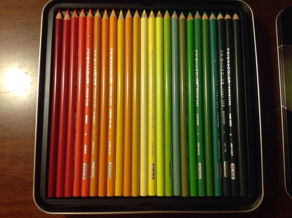 I JUST organized these pencils. Don't worry, these aren't all of them.