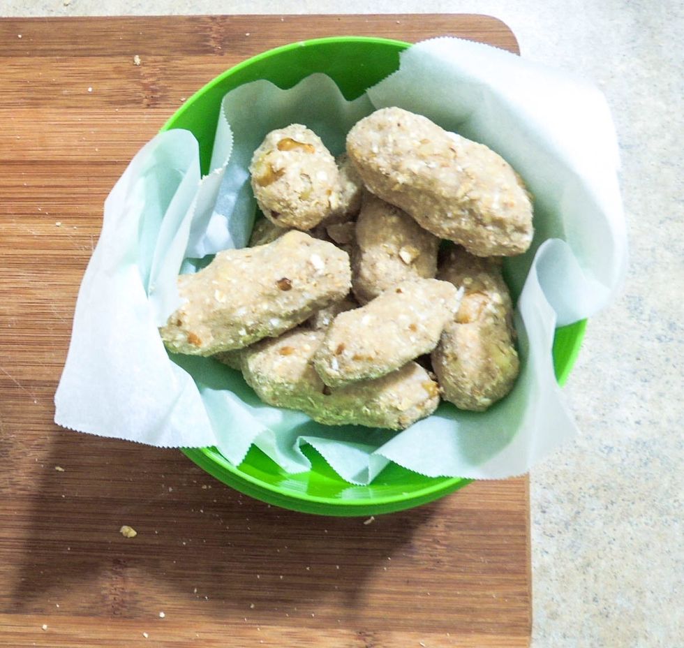 I just quickly squeezed all of them :) Came out 12