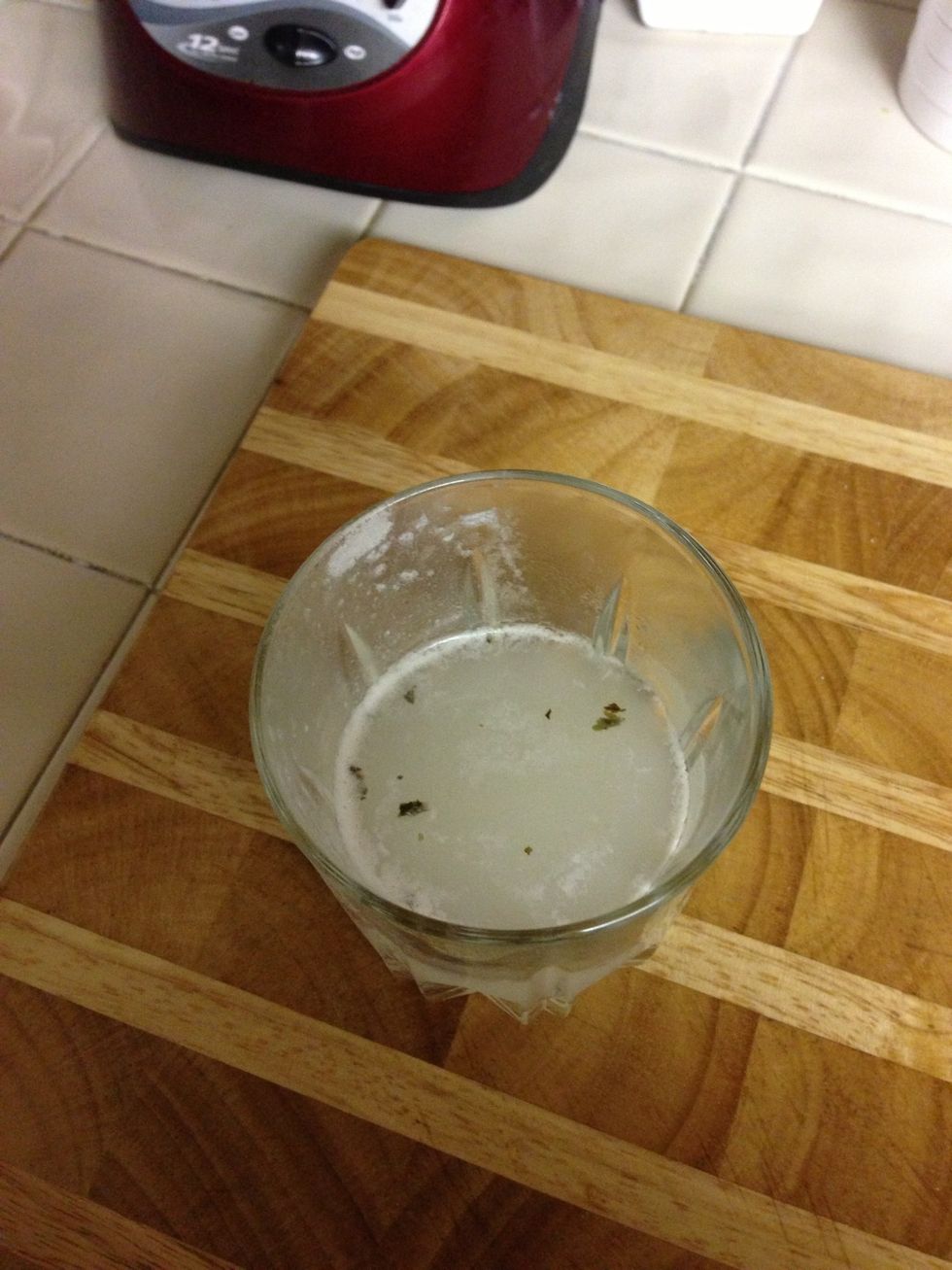 I kept some of the hot pasta water just in case it's too dry