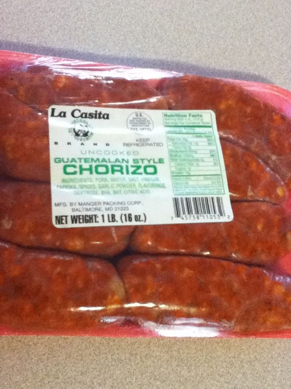 I kinda went crazy with the meats, but this will be a good example for you of the kind of variety you can get. Here's a great Guatemalan chorizo in handy taco-size links.