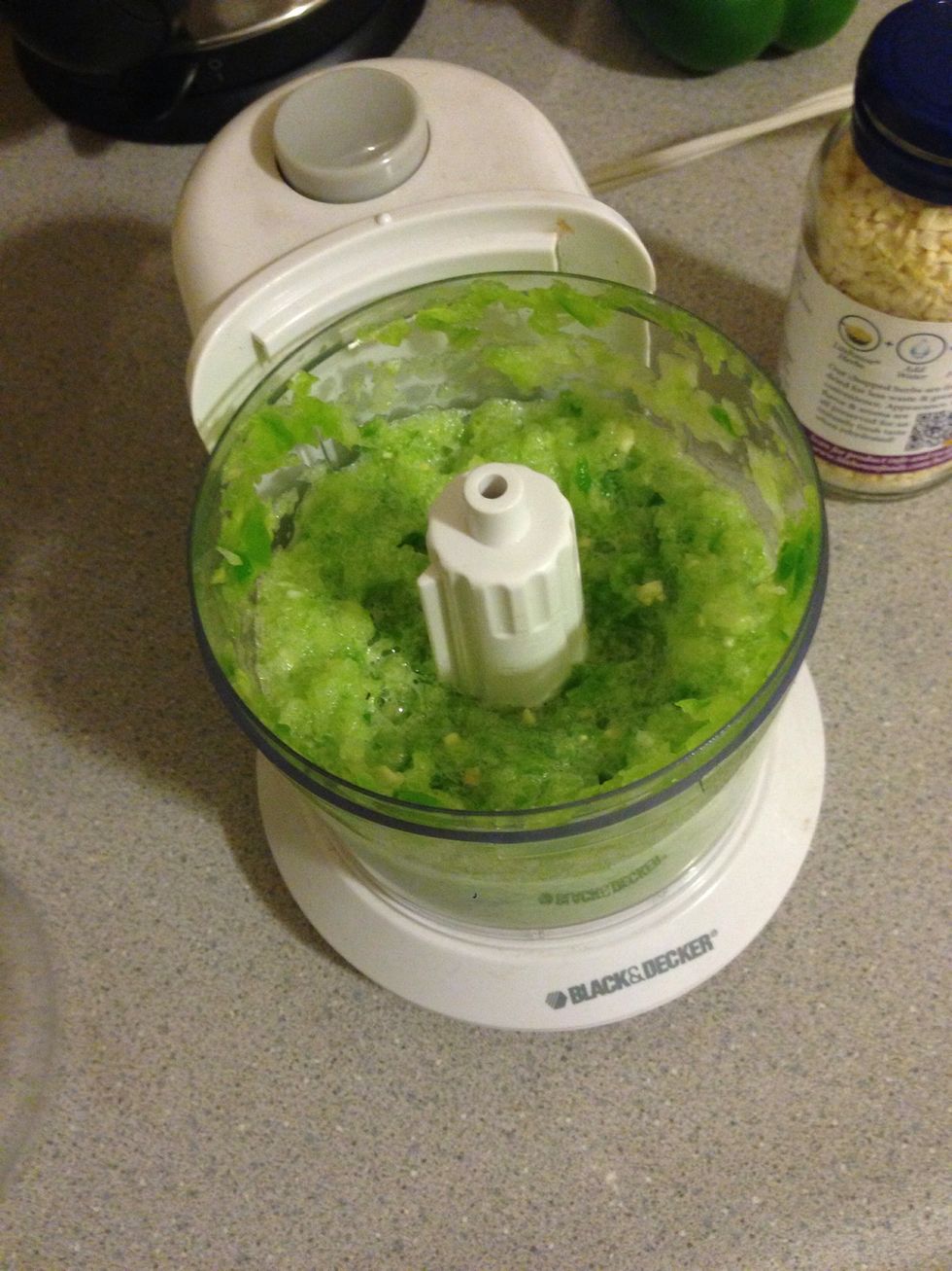 I know it looks like mush, but it will taste great later.