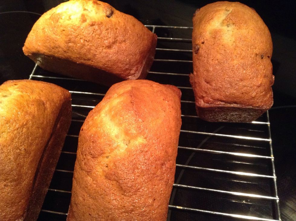 I let them cool on a rack.