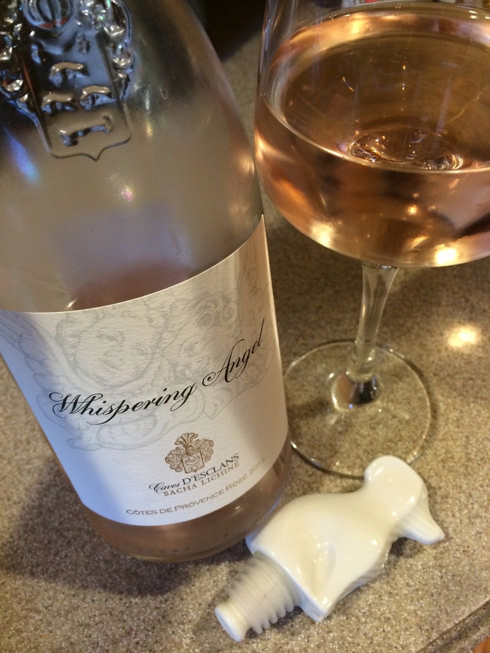 I like French Rose with my fish...this one is pretty delicious!