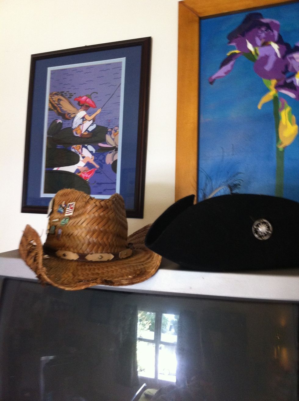 I like my hats where they are so I'll be keeping them there...