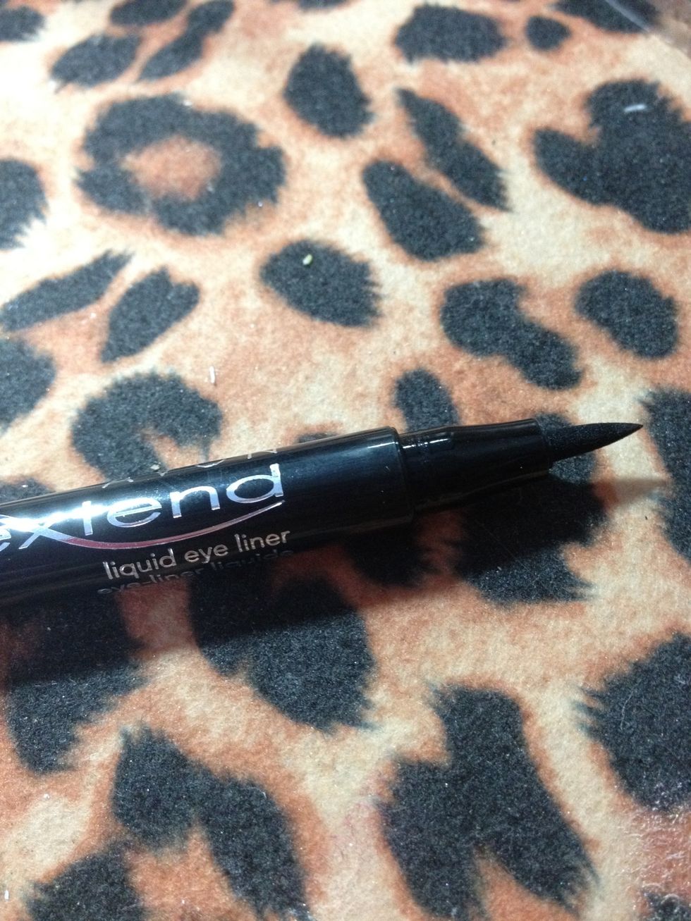 I like this kind because it has a fine tip. Apply your eyeliner however you prefer :)
