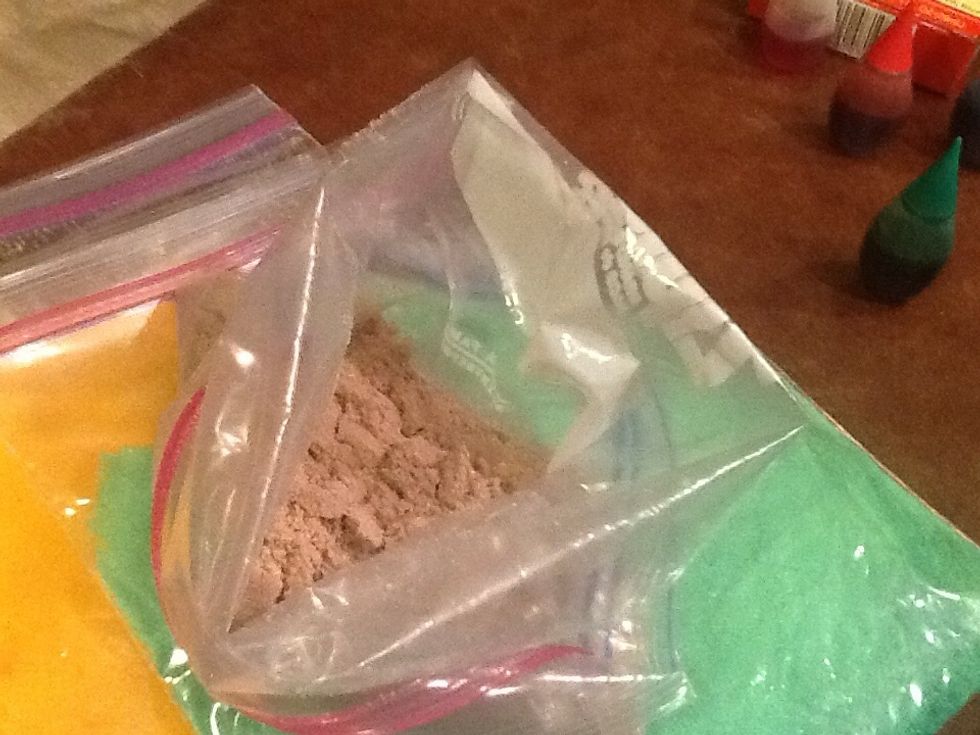 I like to open and allow to air dry before using. The color made it a little moist. I can use it at this stage, but prefer it drier.
