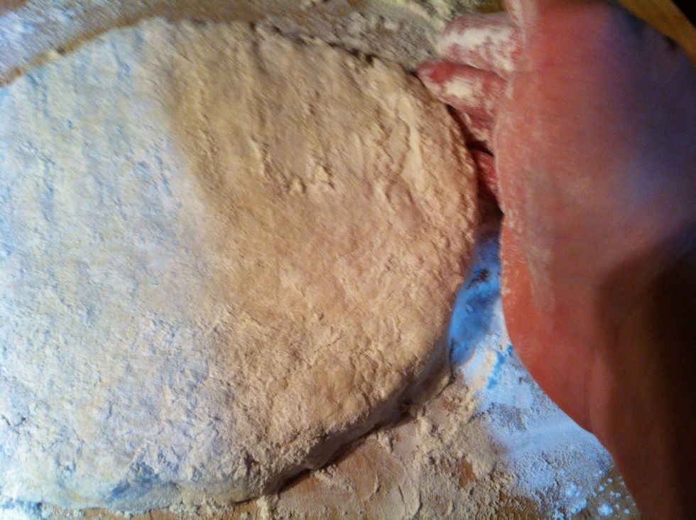 I like to round the edges up.