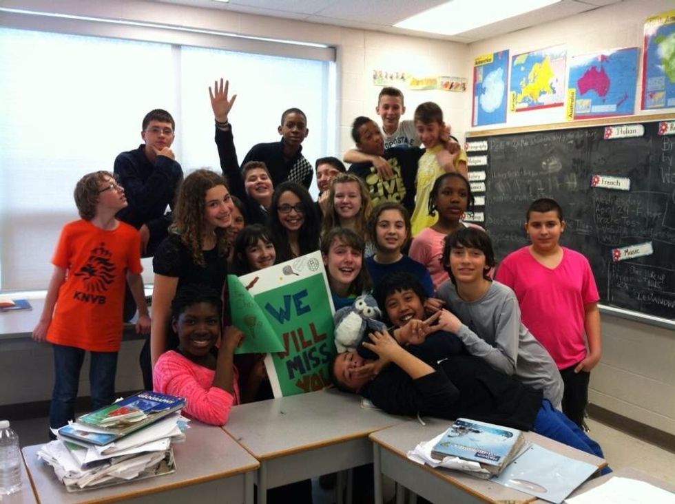 I like to surround myself with people who are positive because when the atmosphere you are in is positive it is easier to complete things because you are in a clear state of mind.