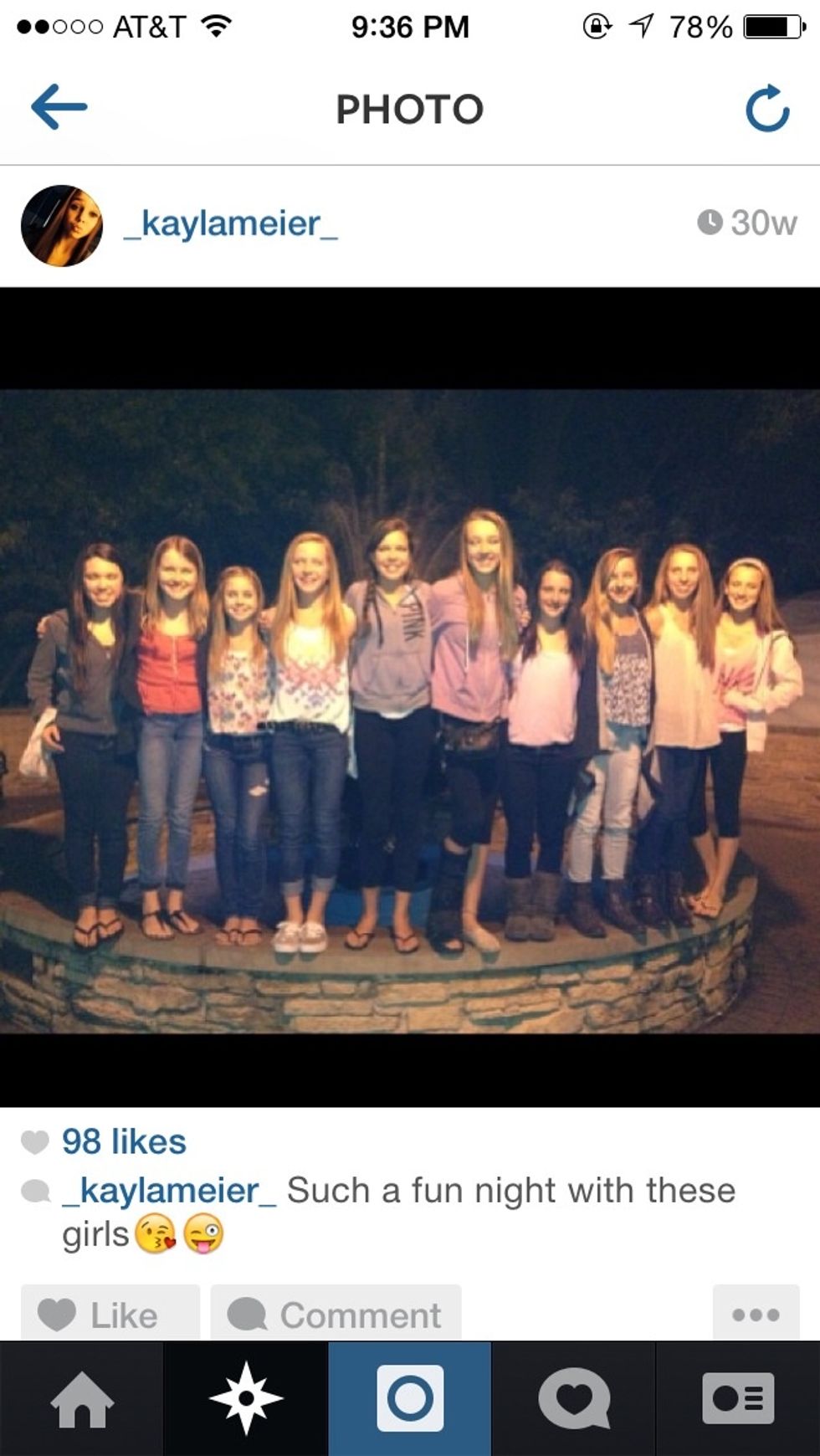 I like to surround myself with positive people.