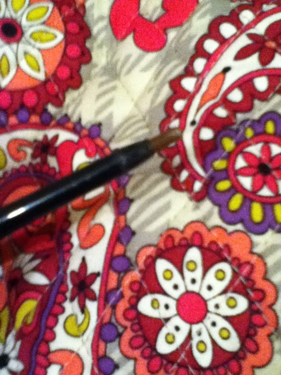 I like to use brown eyeliner I think it makes my green eye stand out more