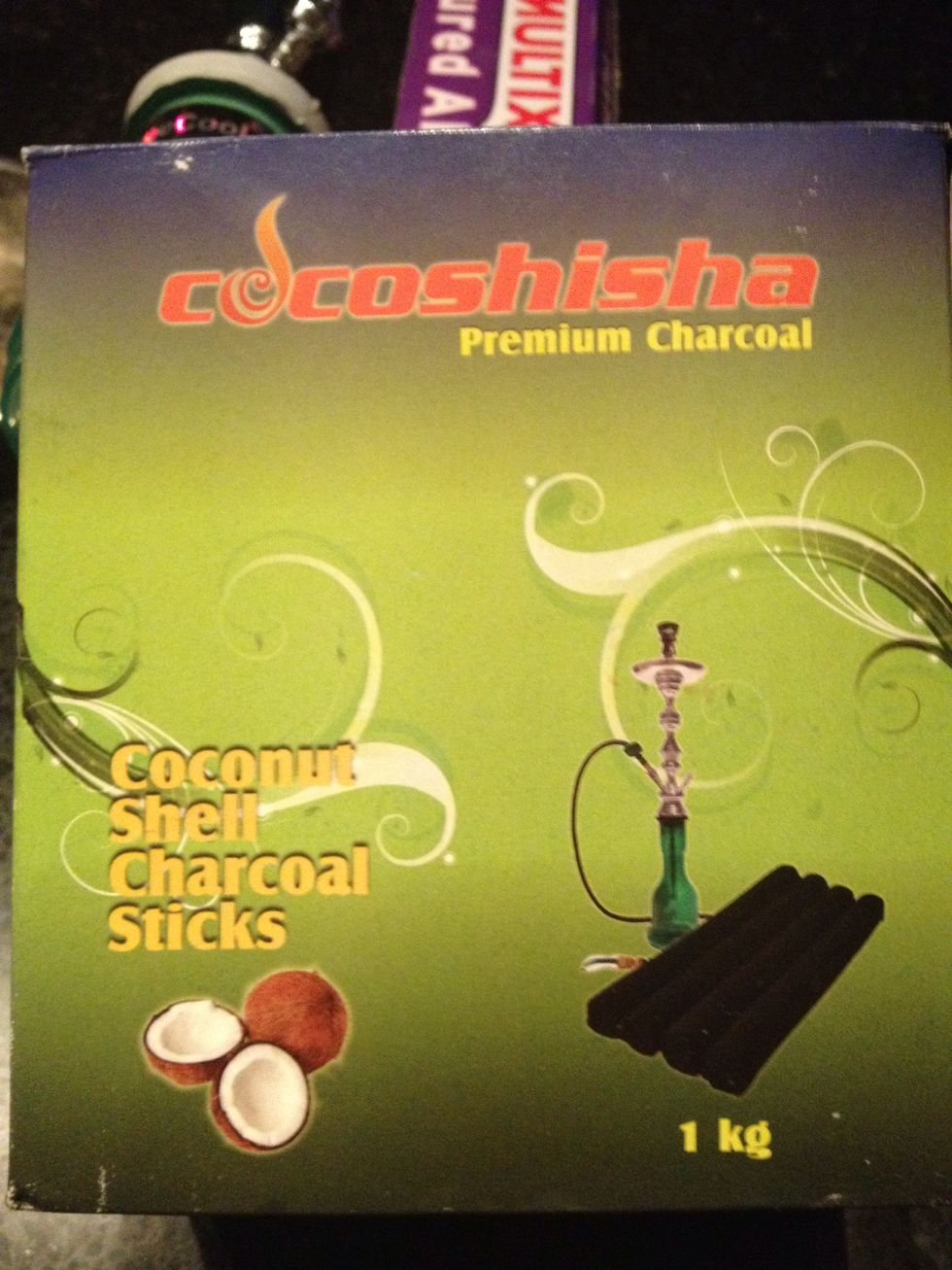 I like to use coconut shell charcoal you can taste the coconut