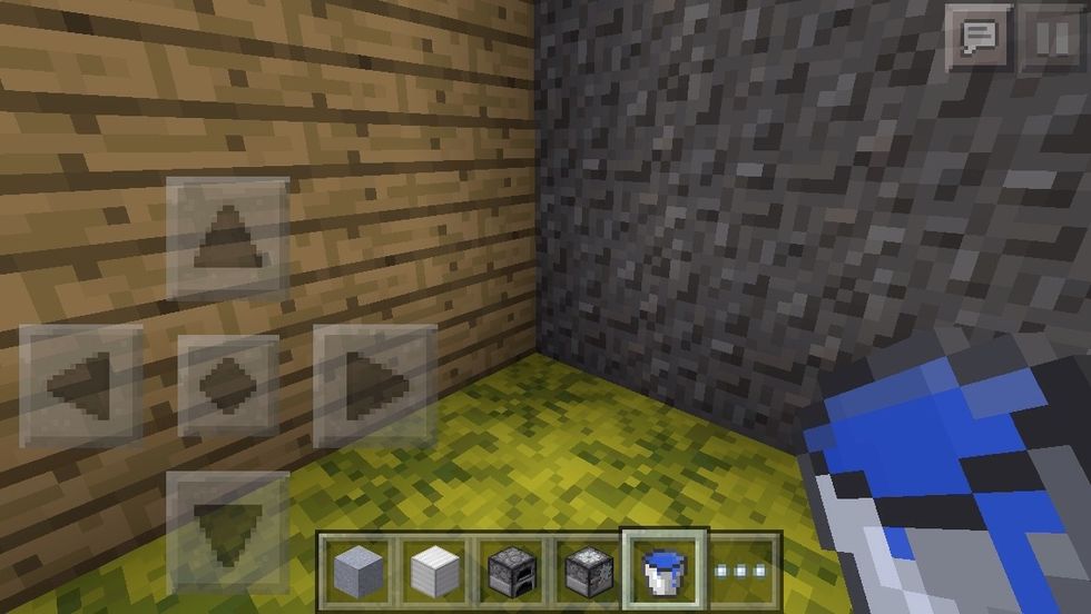 I like to use corners you don't have to if u prefer open space.