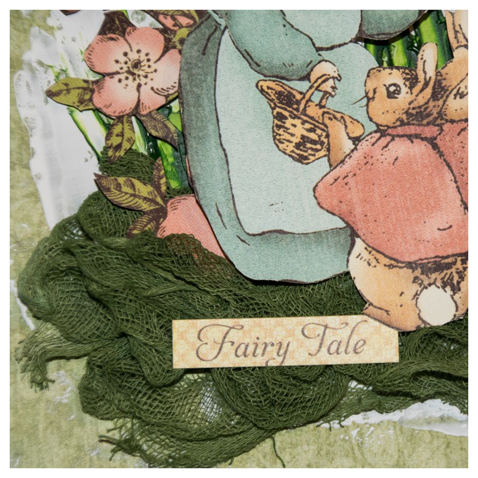 I like using strips of text. Cut them out of pattern papers, make my own or like this; sticker text.