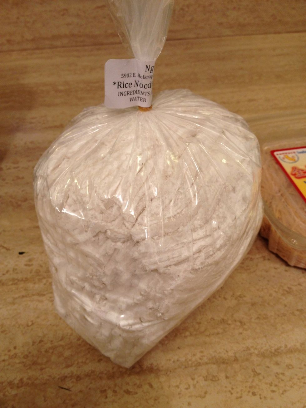 I'll be eating these noodles. Just a handful is good for one serving(be careful they expand when they are cooked). They are made of rice flour so they are very chewy which I LOVE! Udon would work also