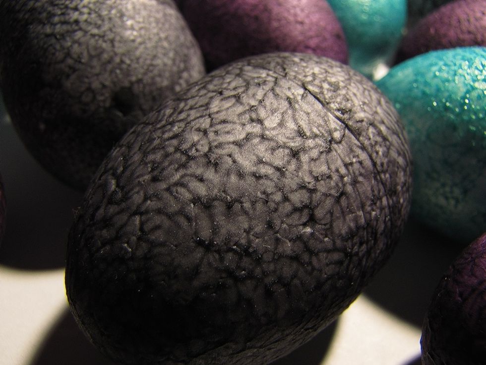 I love the texture from sponge.