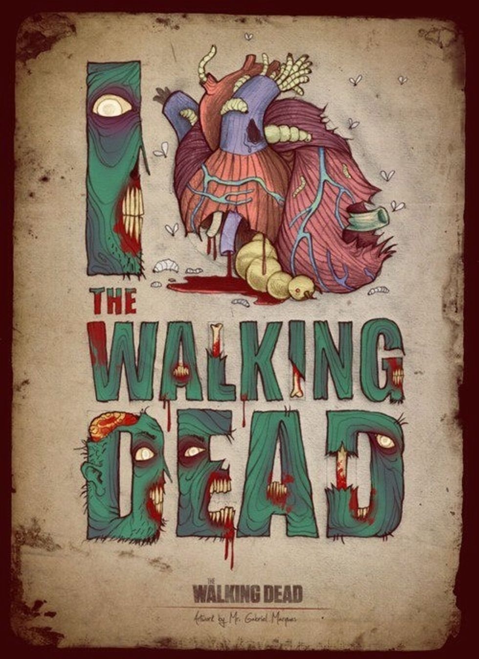 I love the walking dead. My favorite character is Daryl Dixon.