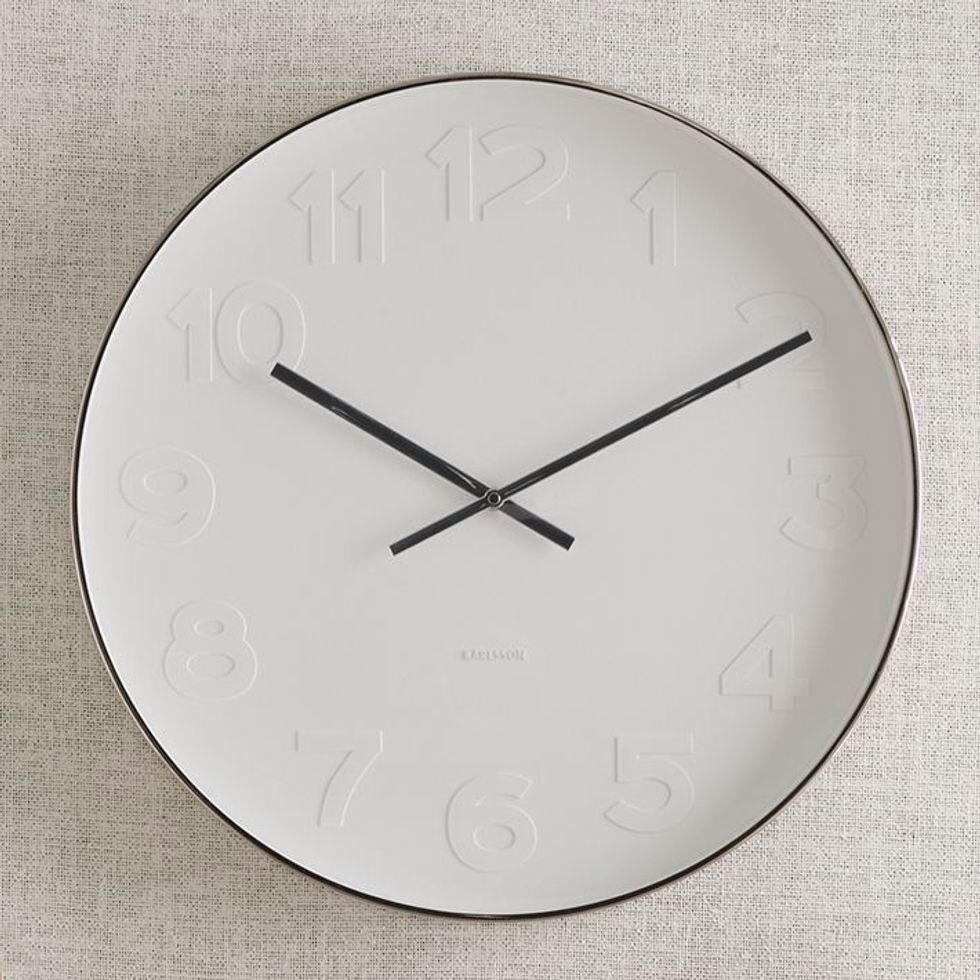 I love this West Elm clock but the retail price is over $150.