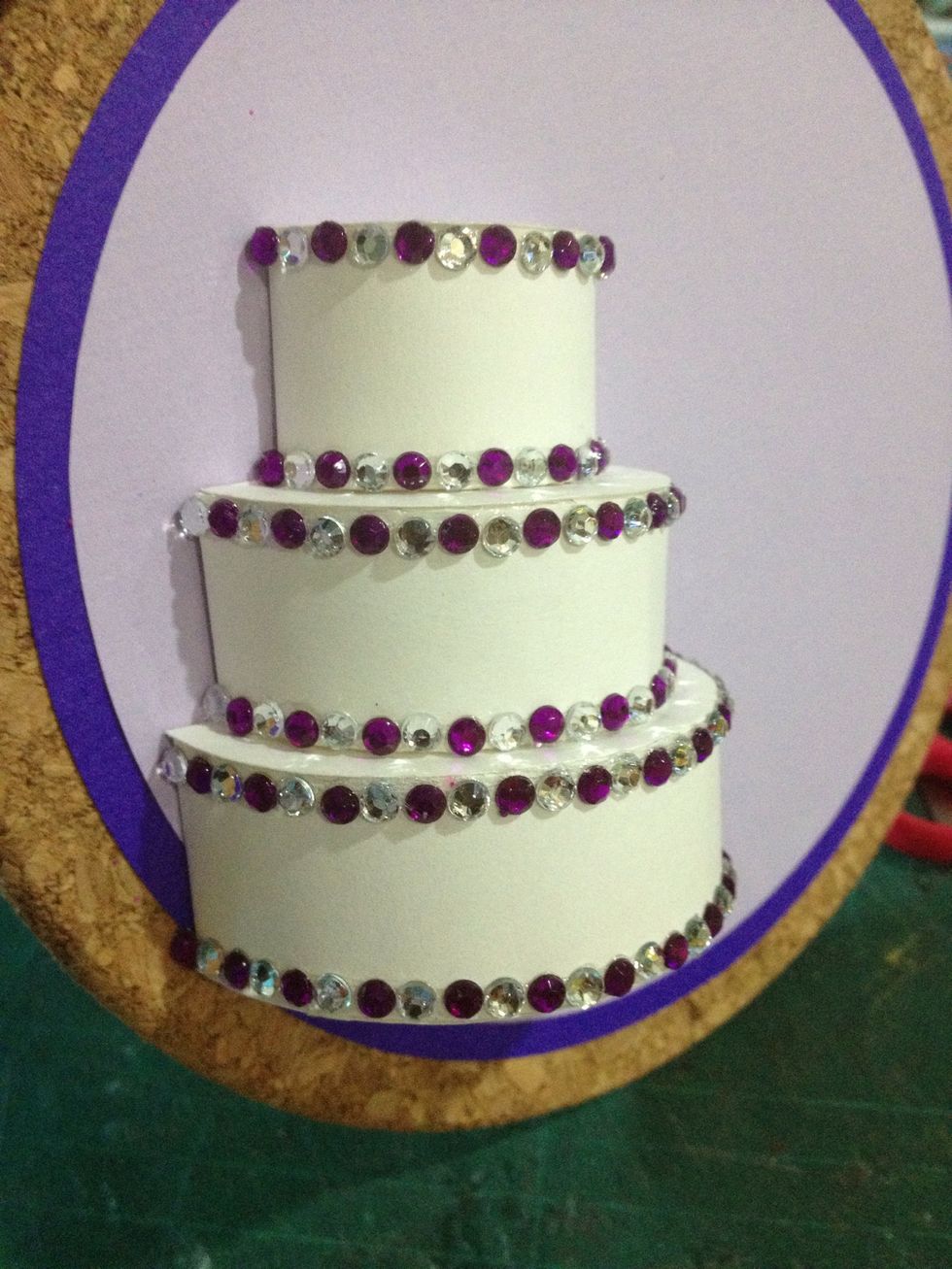 I love to put embelishments and stickers.